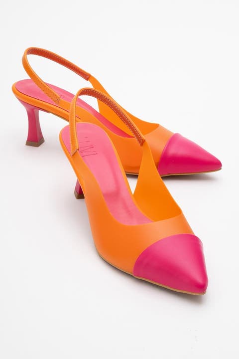 Moore Transparent Pointed Toe Pump (Women)