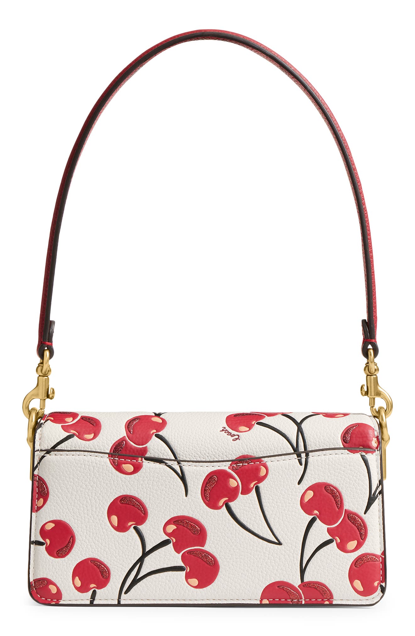 COACH Tabby Shoulder Bag 20 With Cherry Print, Alternate, color, 