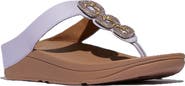 FitFlop Fino Crystal Chain Toe Post Sandals
