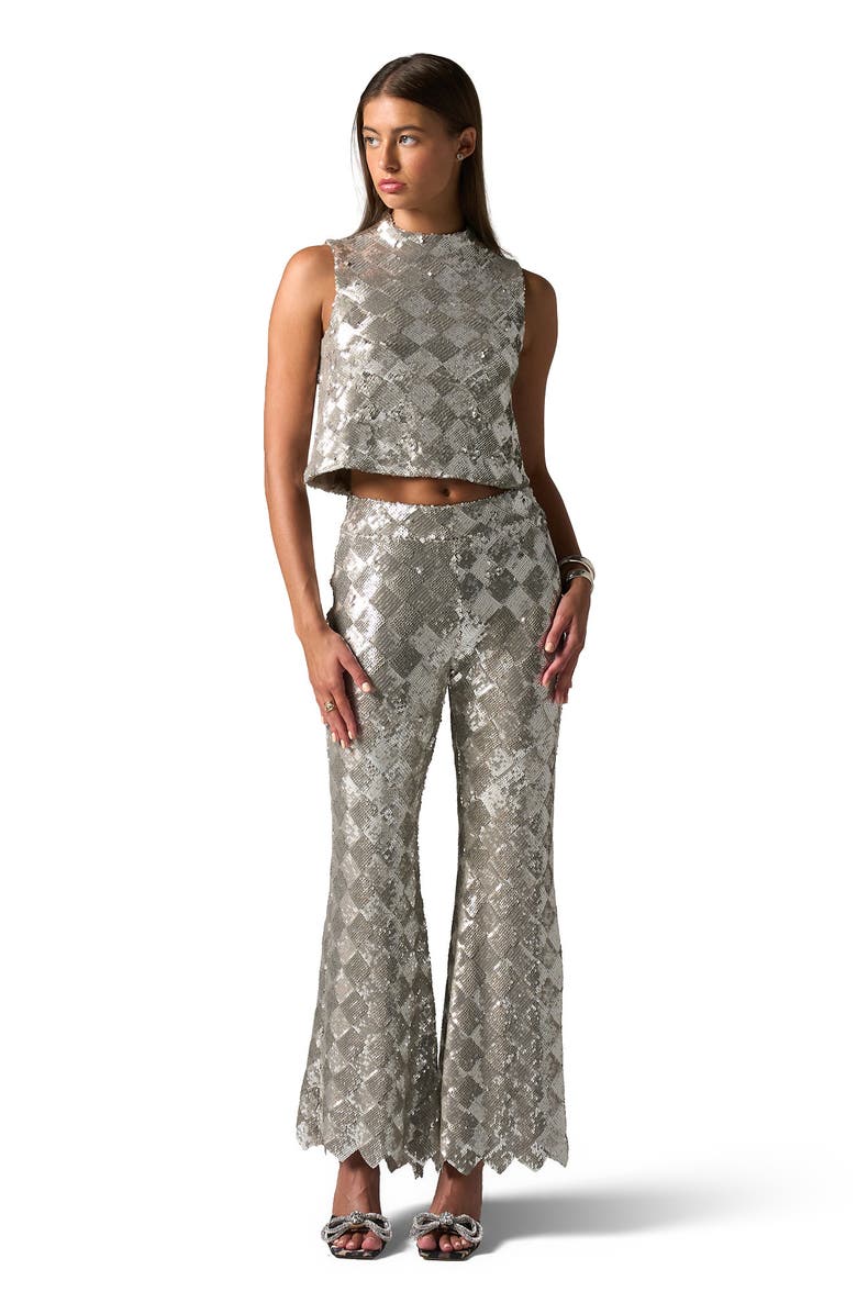 JBQ Gwendolyn Top, Main, color, Silver