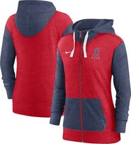 Nike Women's Nike Red Los Angeles Angels Full-Zip Hoodie