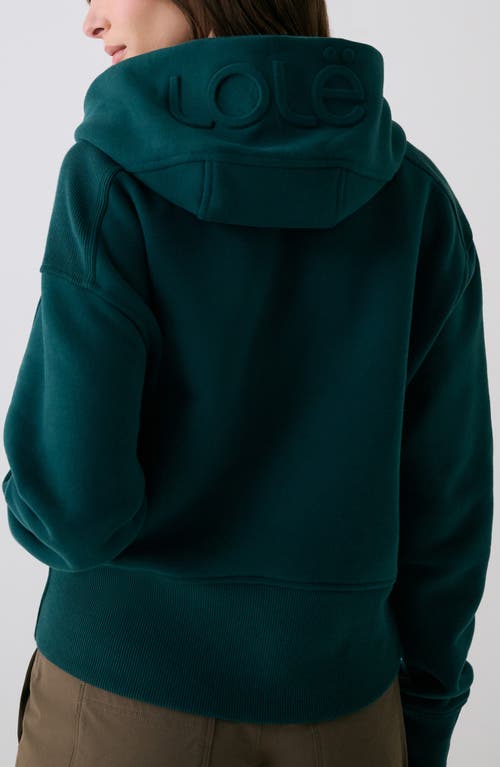 Lole Yonder Zip-up Hoodie In Green