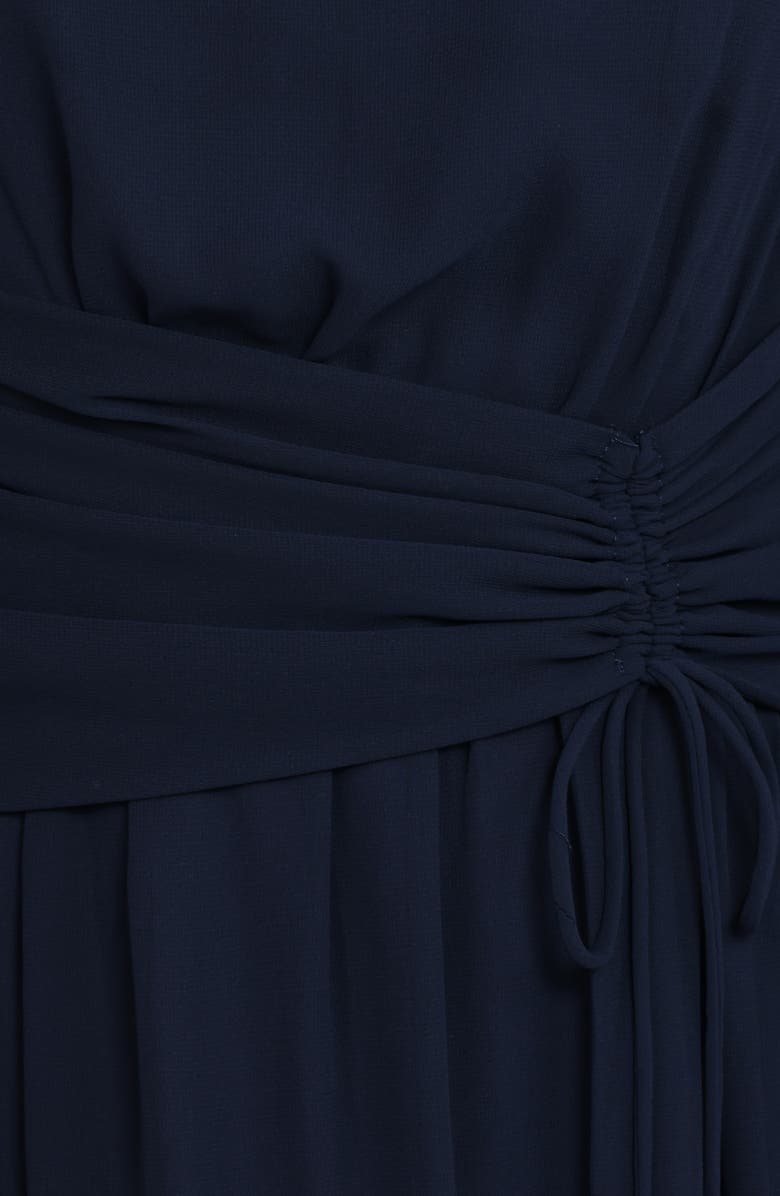 Petal & Pup Samara Long Sleeve Maxi Dress, Alternate, color, Navy