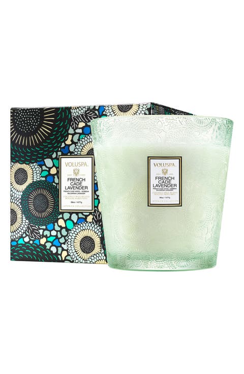 French Cade Lavender Three-Wick Hearth Candle