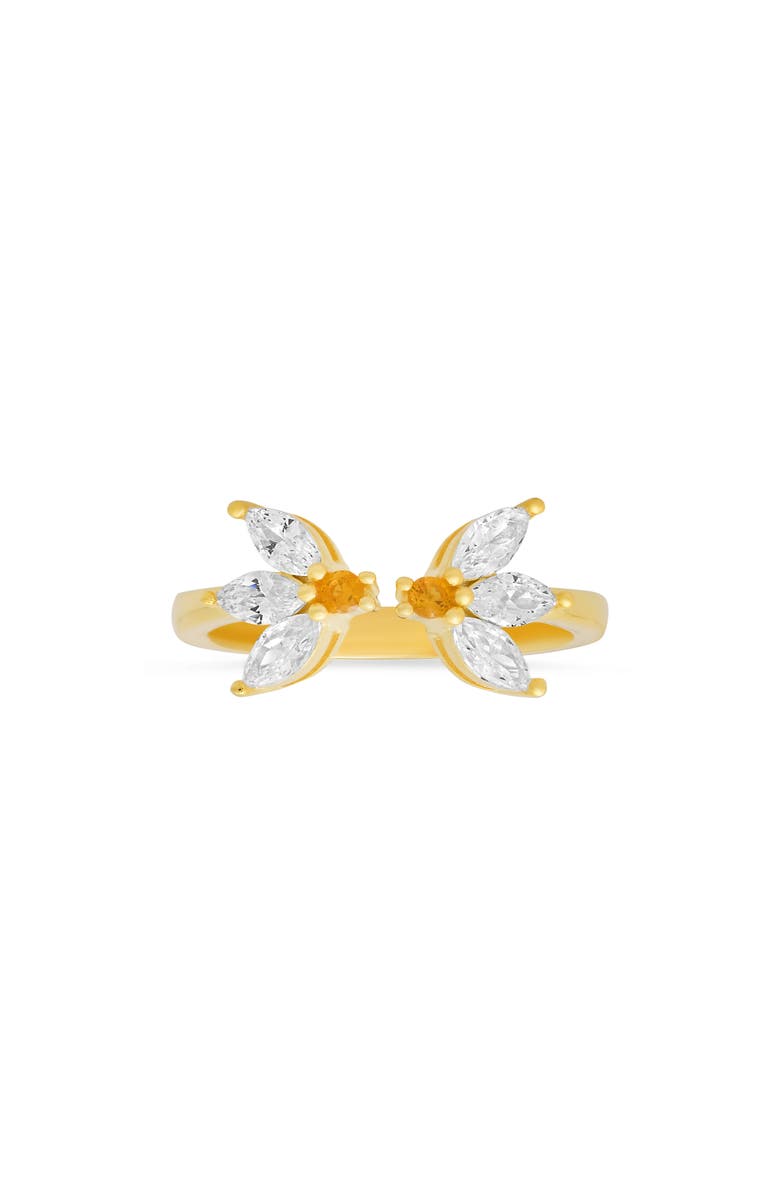 Queen Jewels Bumble Bee Ring, Main, color, Gold