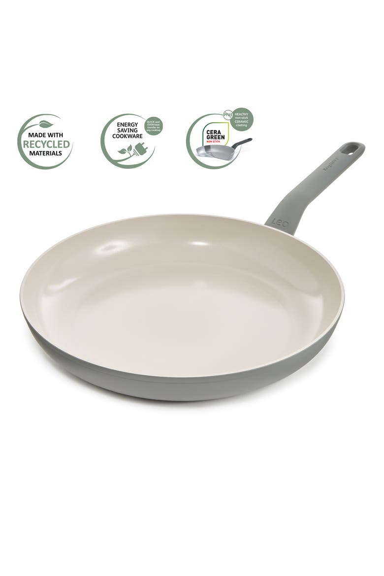 Leo Balance 12.5-Inch Nonstick Fry Pan, Alternate, color, GREY
