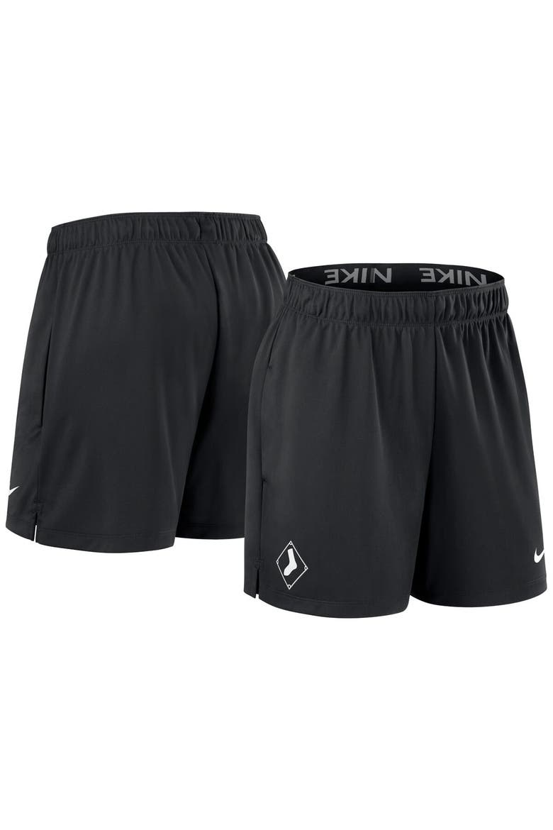 Women's Nike Black Chicago White Sox Authentic Collection City Connect Practice Performance Shorts, Main, color, Black