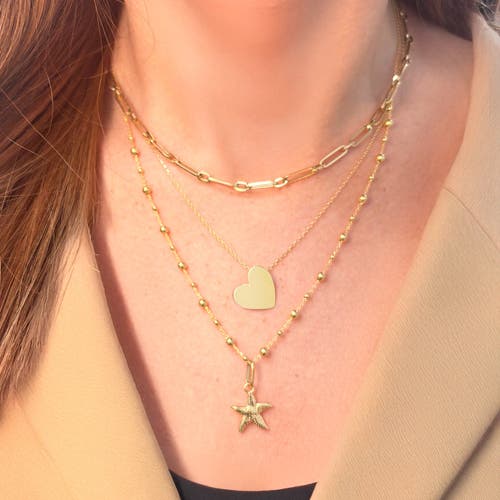 The Lovery Fine Jewelry Gold Starfish Charm In Gold
