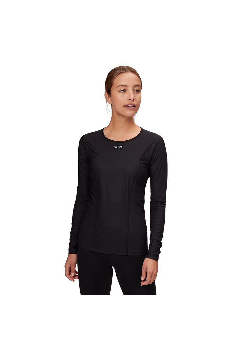 GOREWEAR Windstopper Base Layer Thermo Long-Sleeve Shirt - Women's, Main, color, Black