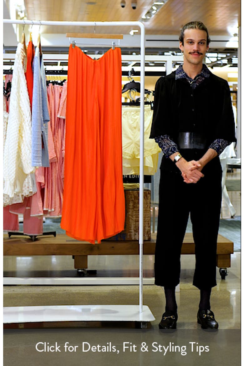 Plissé Wide Leg Pants video
