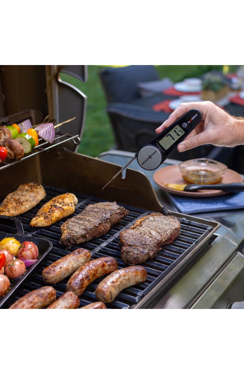 Maverick Dynamo Temp Thermocouple Food Thermometer, Alternate, color, Black