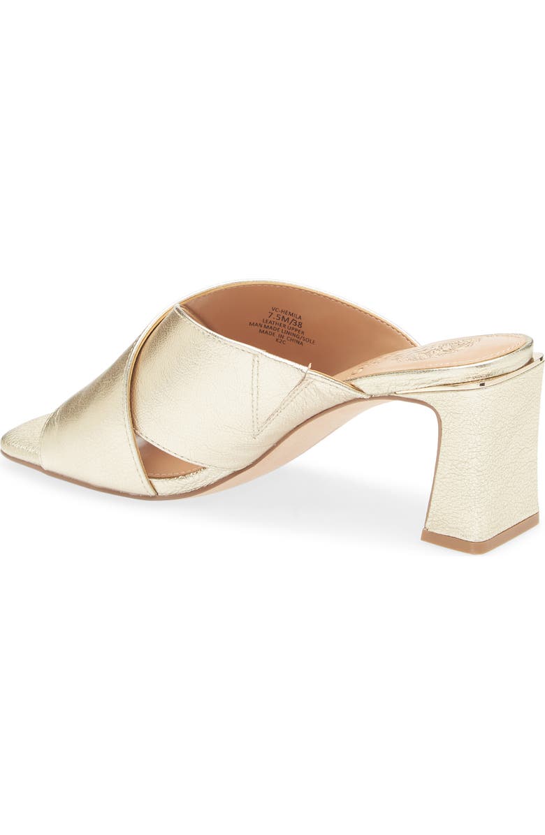 Vince Camuto Hemila Slide Sandal, Alternate, color, Light Gold