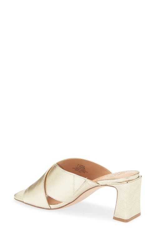 Vince Camuto Hemila Slide Sandal In Gold