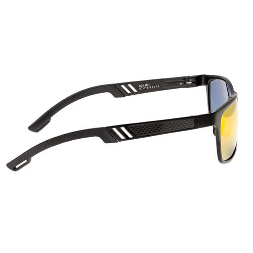 Breed Pyxis Titanium Polarized Sunglasses In Black/red-yellow
