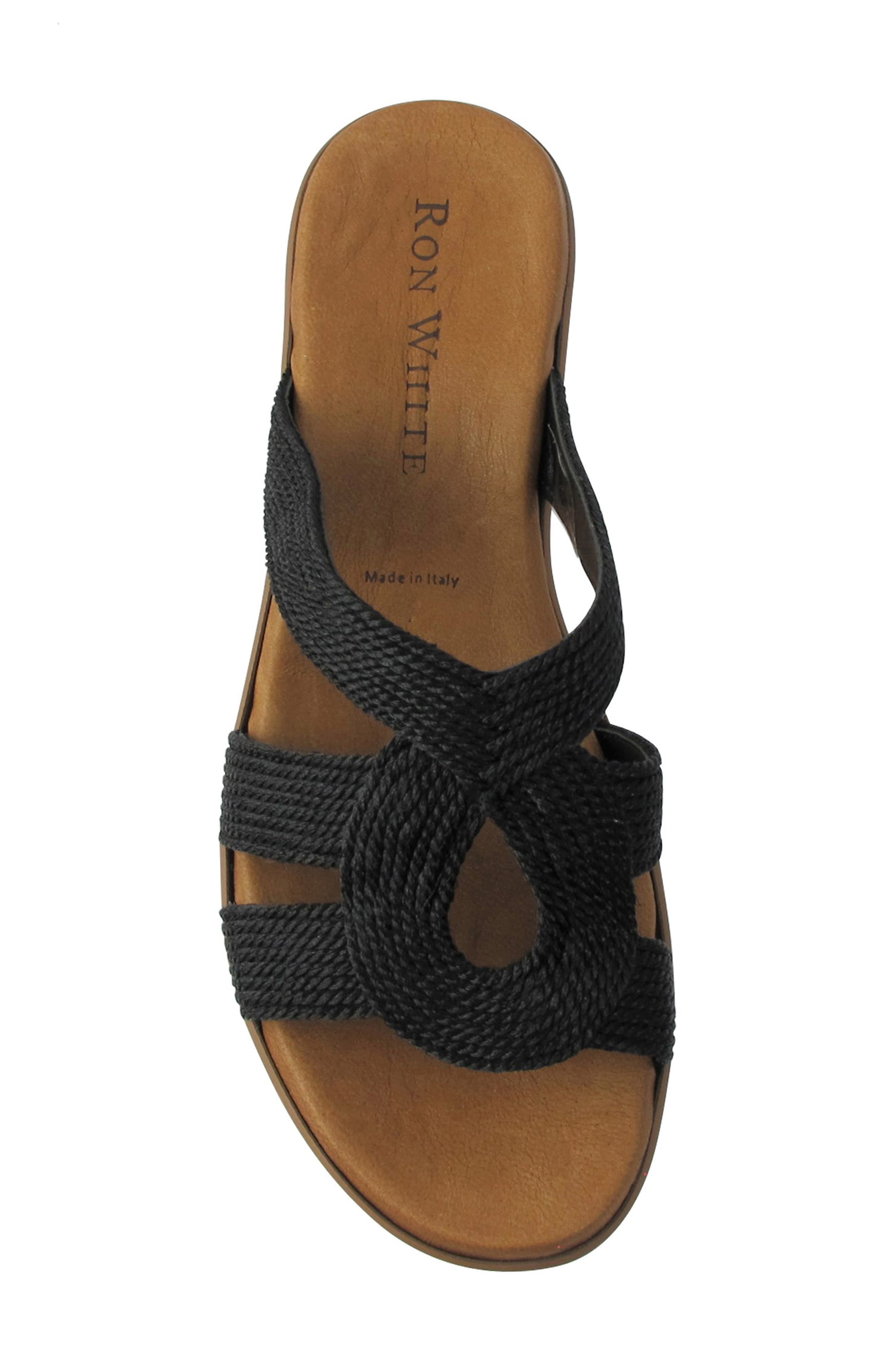 Ron White Penny Water Resistant Wedge Sandal, Alternate, color, 