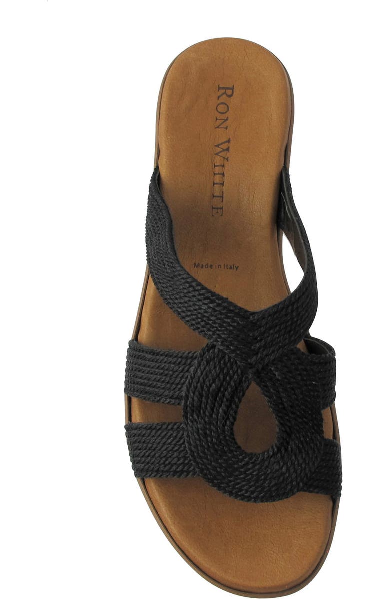 Ron White Penny Water Resistant Wedge Sandal, Alternate, color,