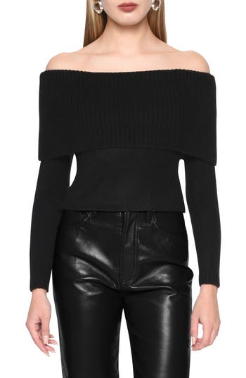 Wayf Georgie Off The Shoulder Sweater