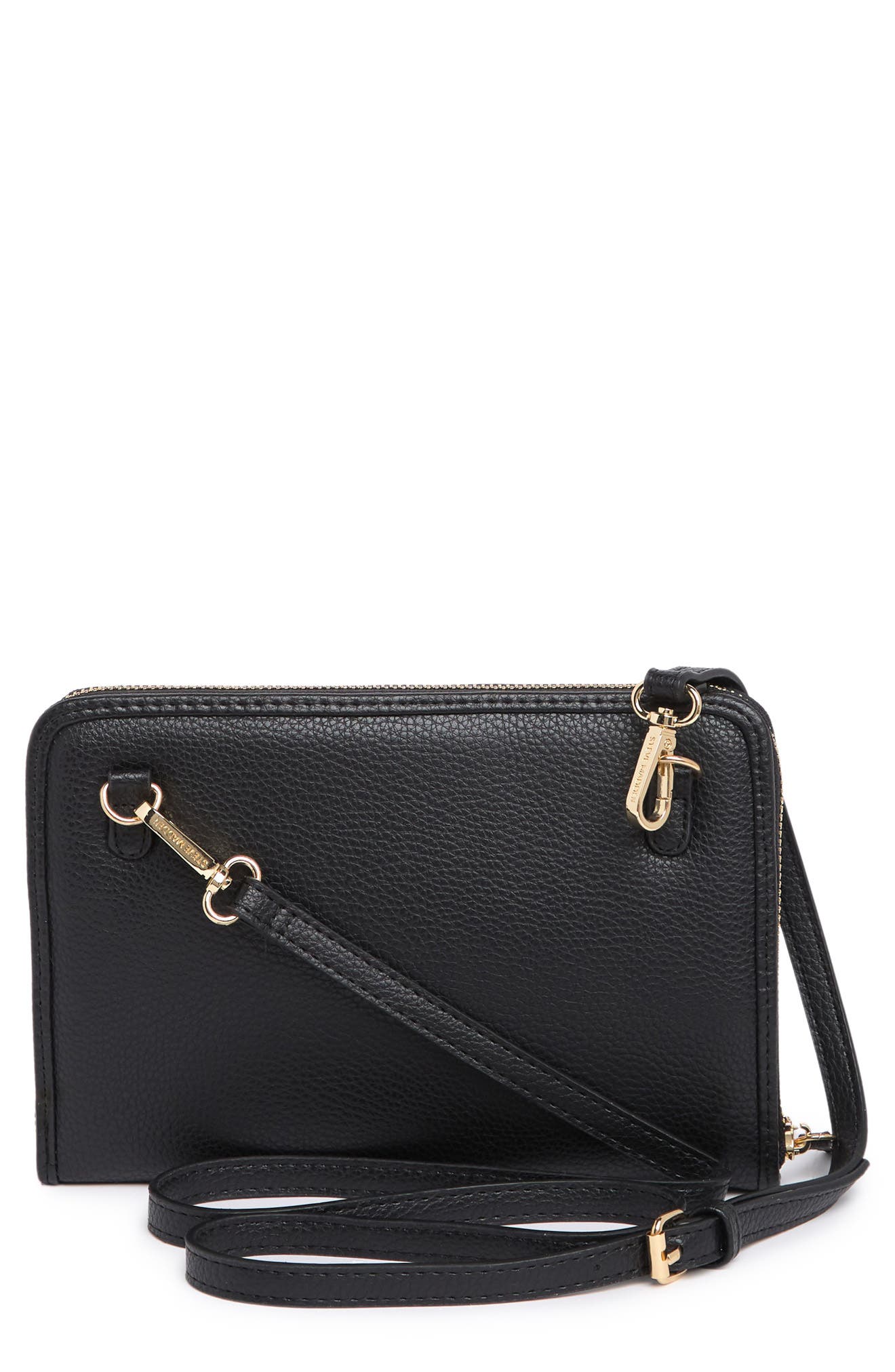 Steve Madden B Penn Wallet On Strap Crossbody, Alternate, color, 