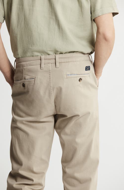 Jachs Classic Straight Leg Pants In Brown