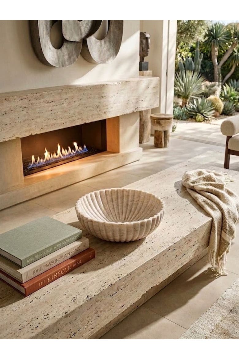 Cairo Beige Marble Bowl, Alternate, color, Beige
