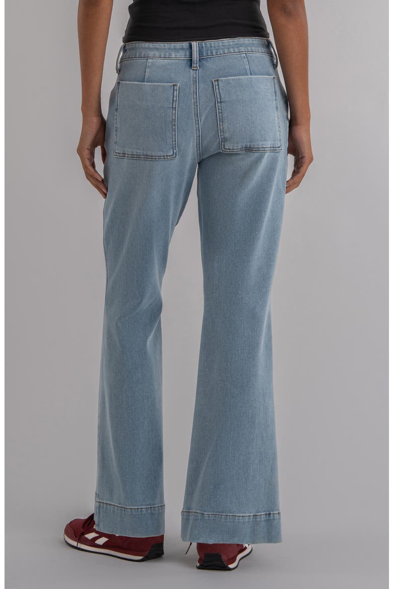 Ana Seamed High Waist Flare Jeans, Alternate, color, CONSIDERED