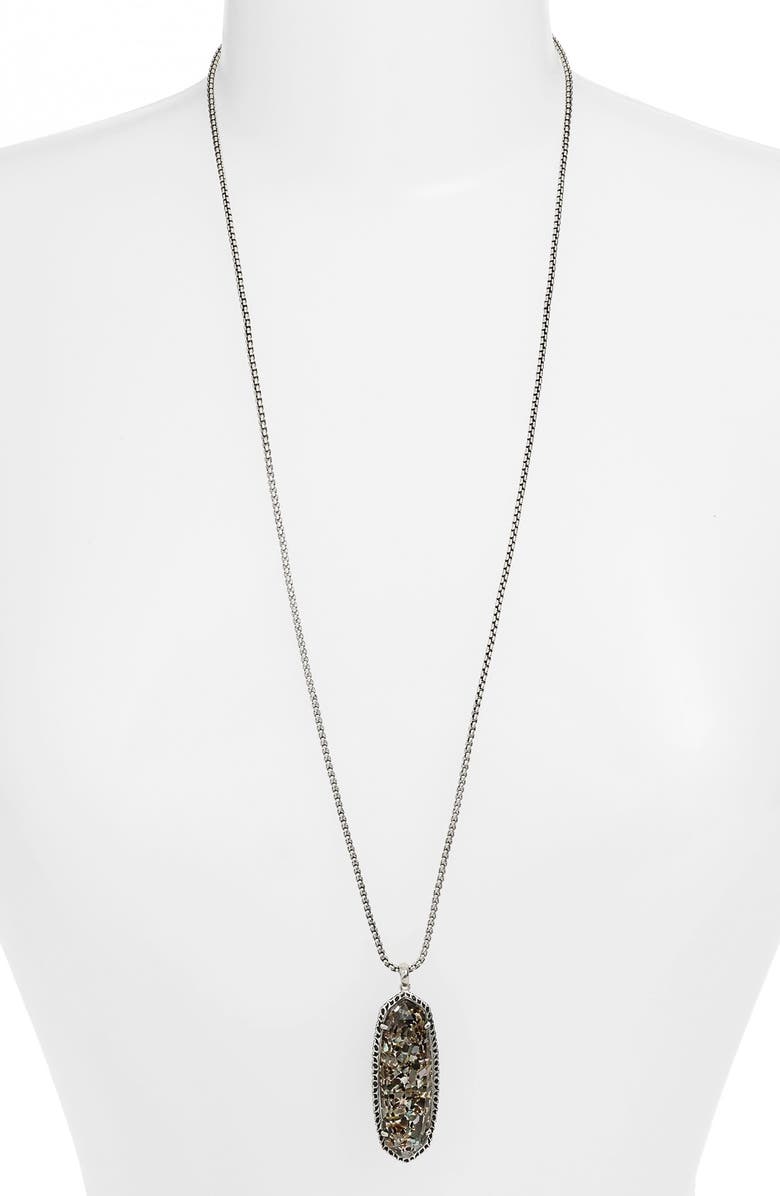 Kendra Scott 'Layden' Pendant Necklace, Main, color, 