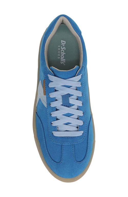 Shop Dr. Scholl's Time Off Win Low Top Sneaker In Blue