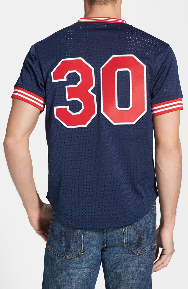 Mitchell & Ness 'Joe Carter - Cleveland Indians' Batting Practice Jersey, Alternate, color,