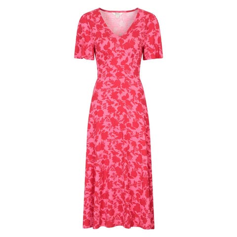 Como Flowers Midi Dress