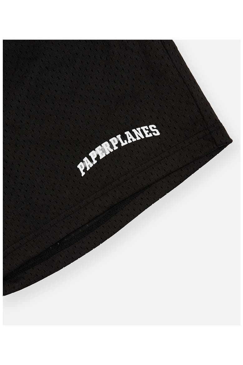 Logo Mesh Basketball Shorts, Alternate, color, BLACK