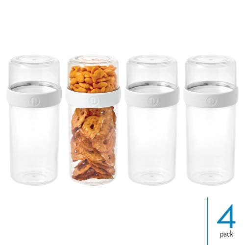 Idesign Large Stack 'n Snack Food Containers