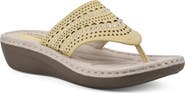 CLIFFS BY WHITE MOUNTAIN Comate Wedge Sandal