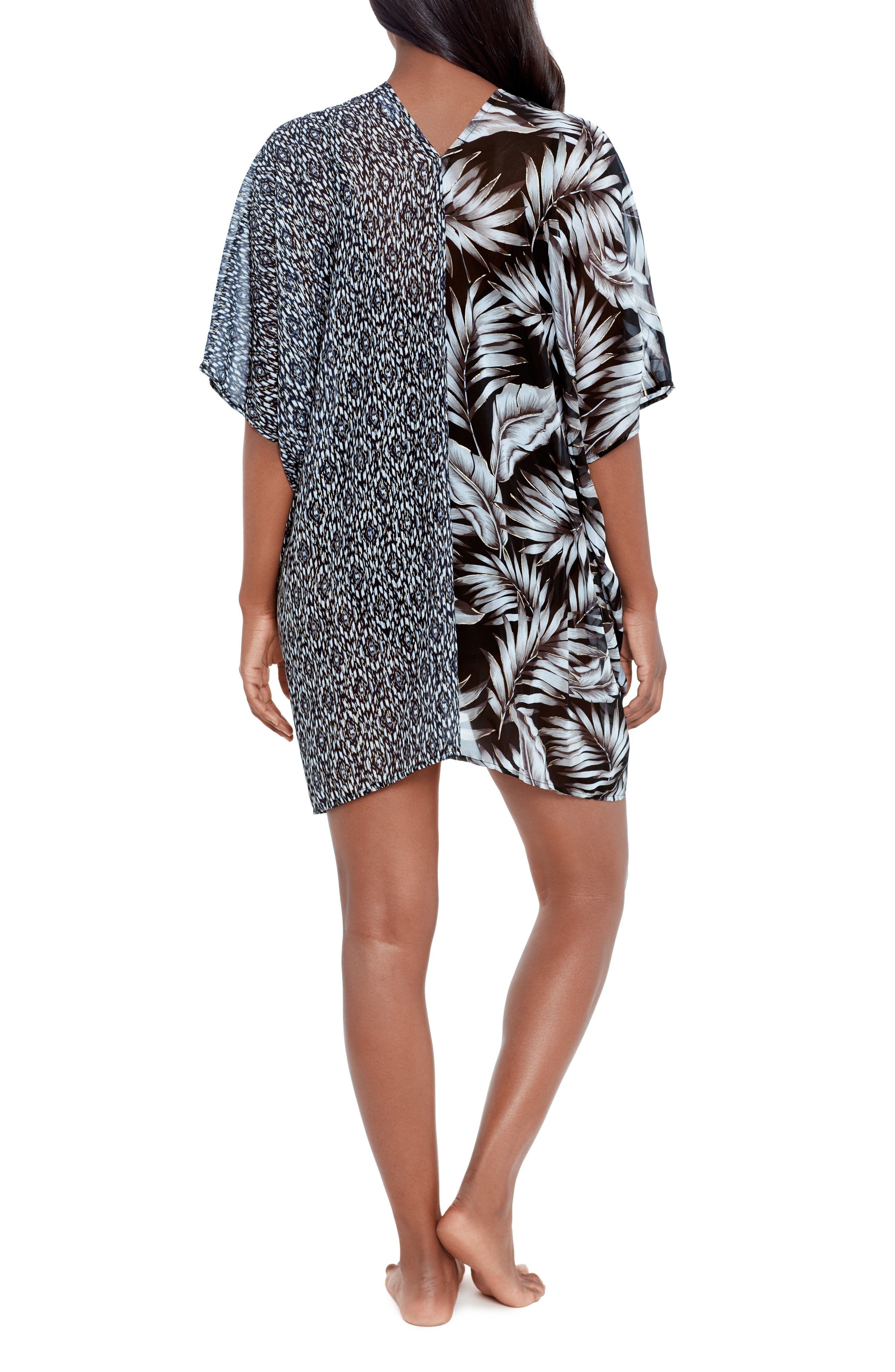 Miraclesuit® Oasis Mix Print Cover-Up Caftan (Women) | Nordstromrack