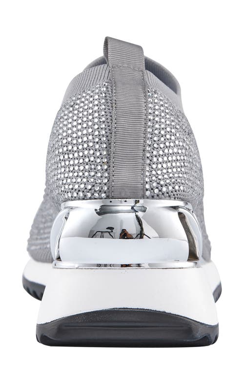 Lady Couture Bella Rhinestone Sneaker In Multi