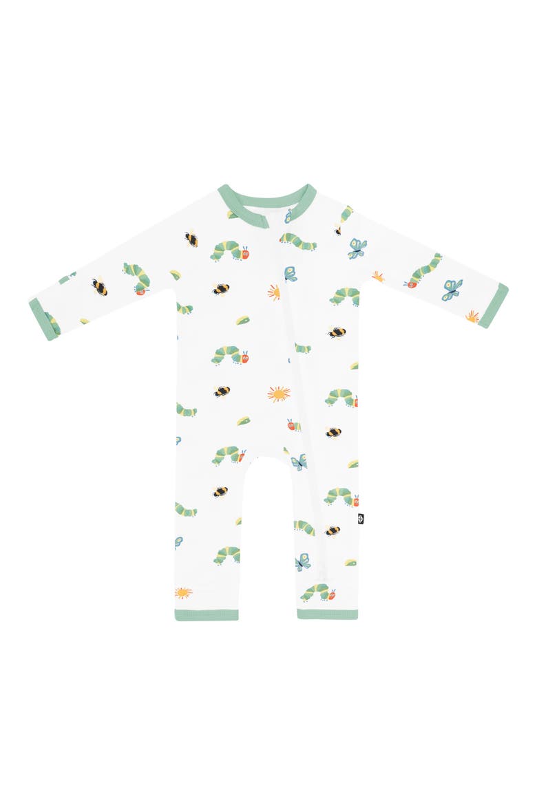 'The Very Hungry Caterpillar' Zip-Up Romper, Main, color, THE VERY HUNGRY CATERPILLAR