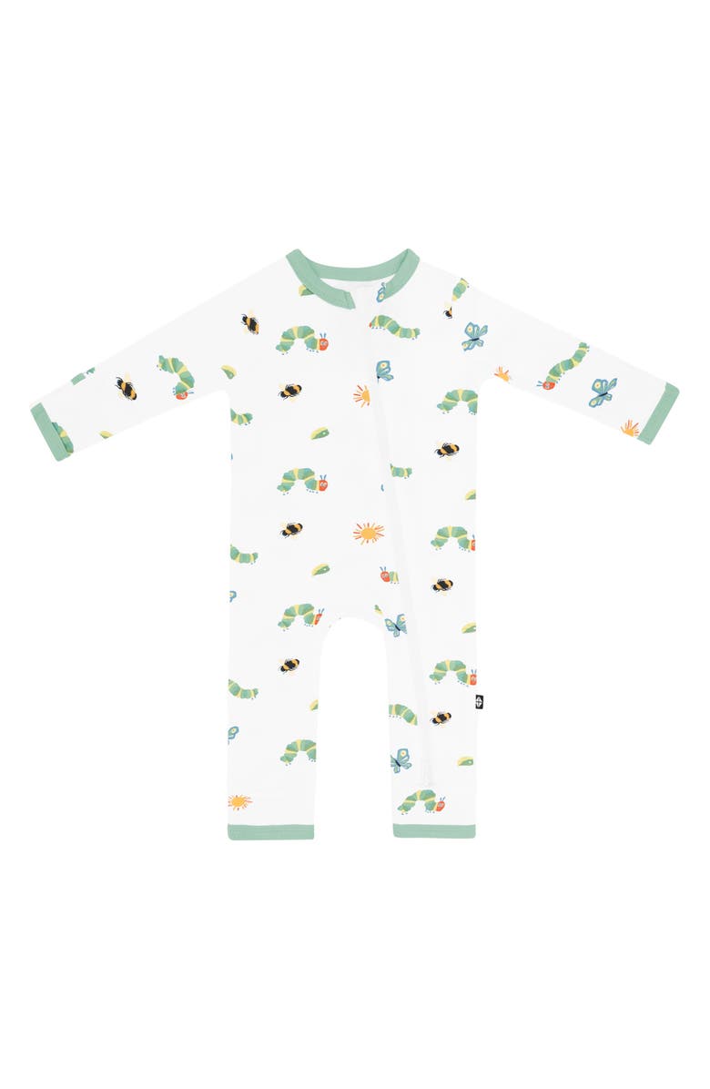 Kyte BABY 'The Very Hungry Caterpillar' Zip-Up Romper, Main, color, The Very Hungry Caterpillar