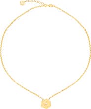 GABI RIELLE Rosebud CZ Pendant Necklace