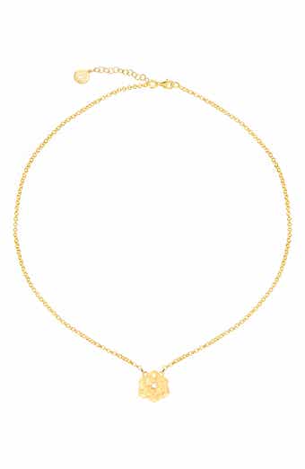 Rosebud CZ Pendant Necklace