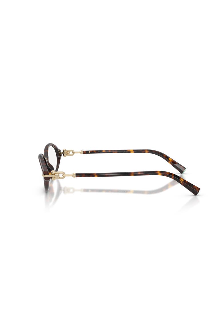 51mm Oval optical glasses, Alternate, color, Tortoise