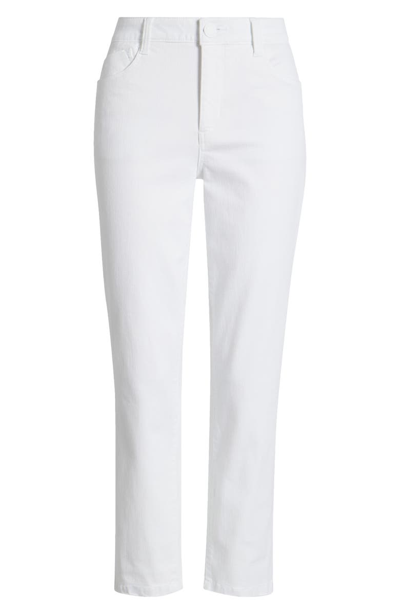 Wit & Wisdom Logan 'Ab'Solution High Waist Ankle Slim Straight Leg Jeans, Alternate, color, 
