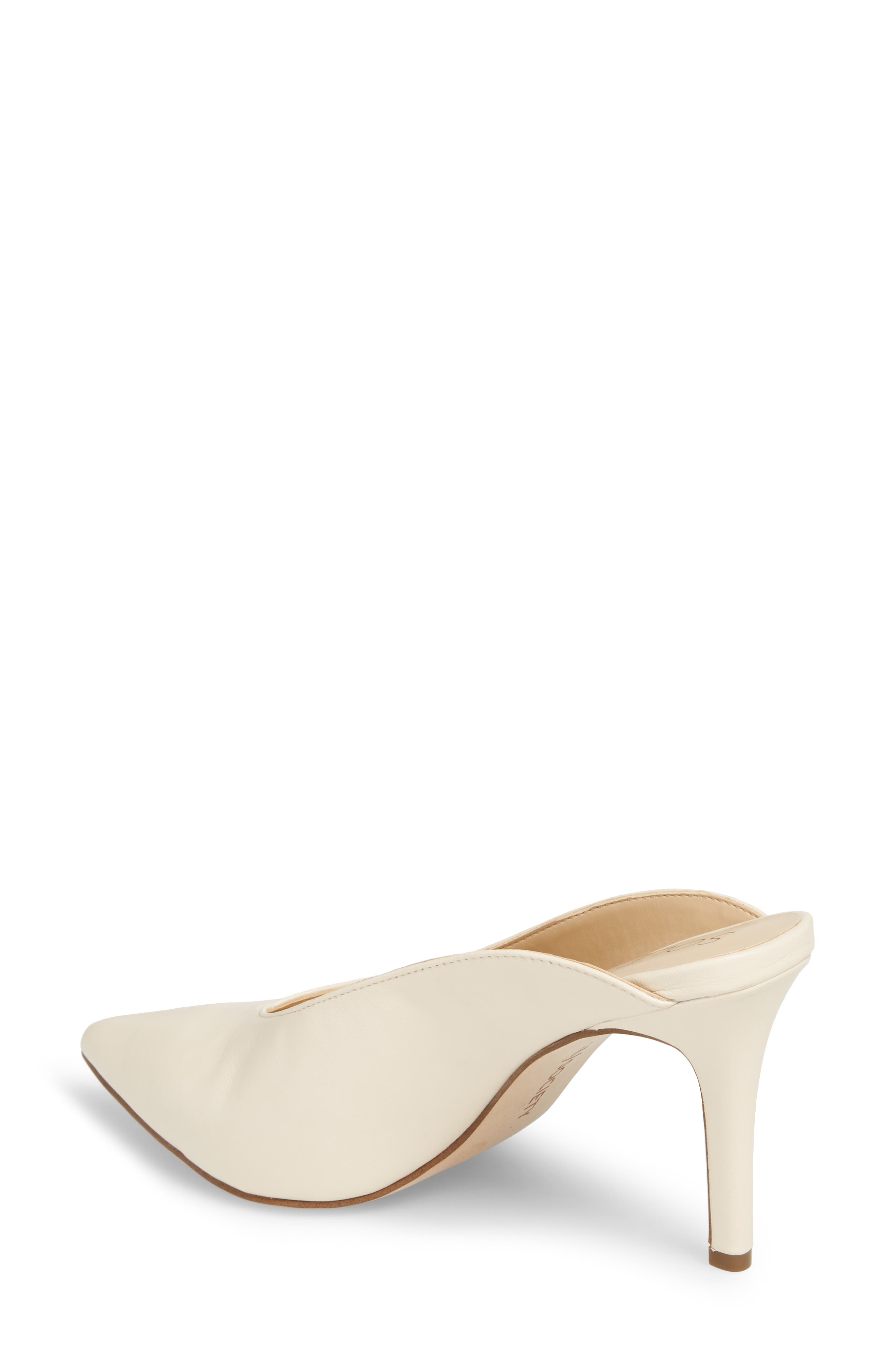 Bethenia Mule, Alternate, color, EGGSHELL CREAM