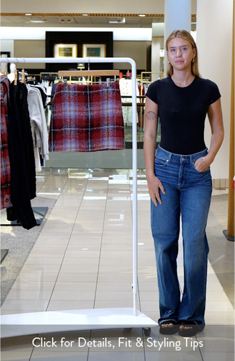 Margaret Plaid Miniskirt, sales video thumbnail