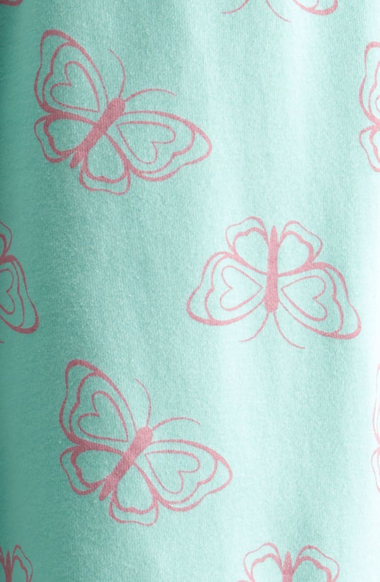 Tucker + Tate Kids' Cotton Wide Leg Pants, Alternate, color, Green Yucca Simple Butterflies