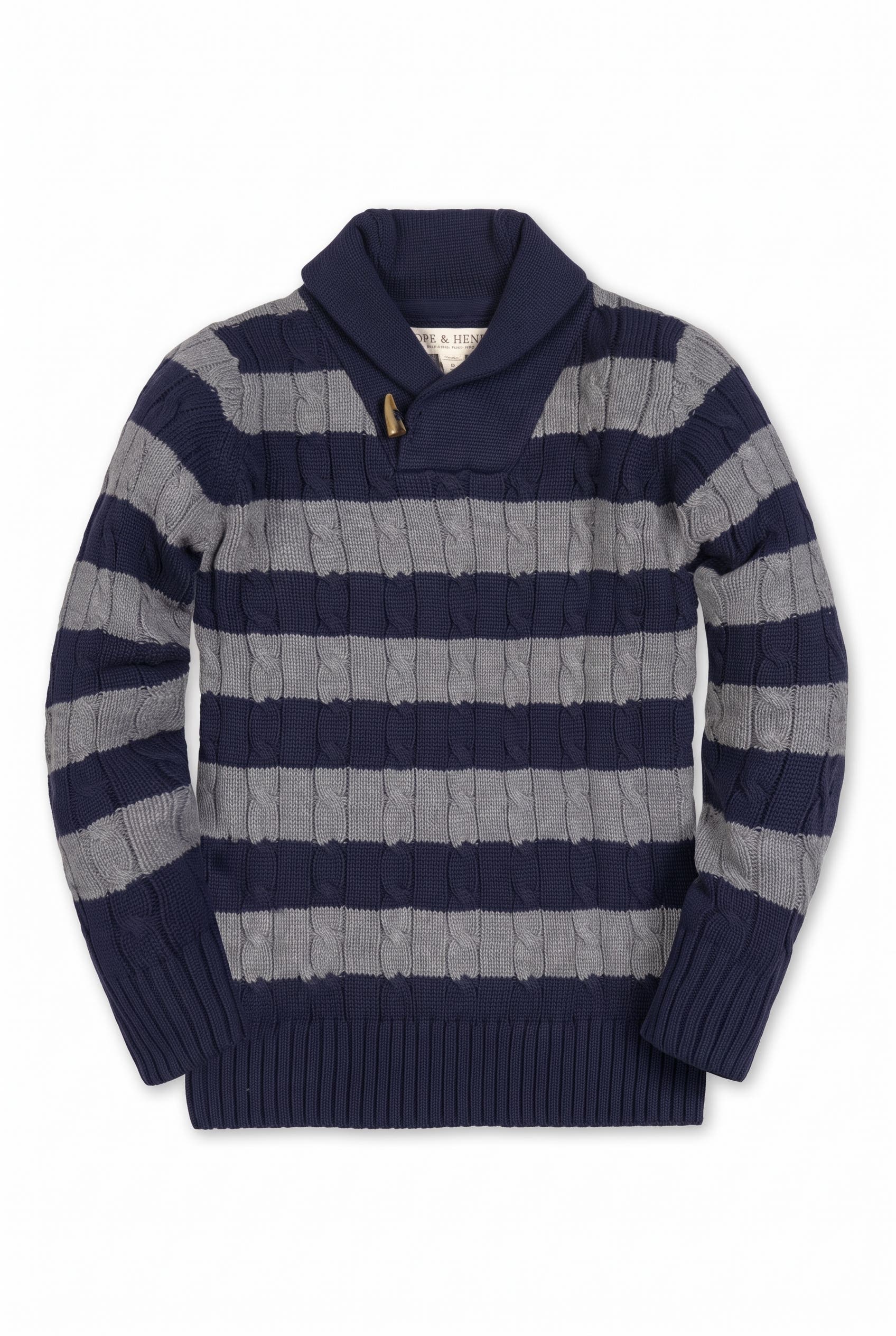 selected Navy and Dark Gray Heather