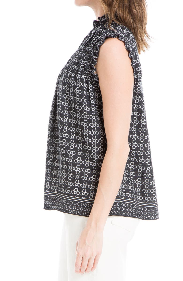 MAX STUDIO Smocked Sleeveless Top, Alternate, color, 