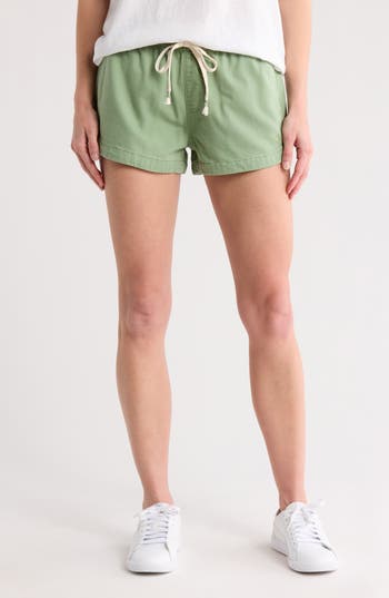 Roxy Summit Dolphin Shorts In Green