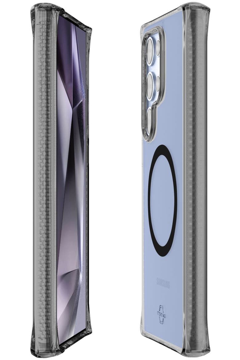 Hybrid_R Clear MagSafe Case for Samsung Galaxy S25 Ultra, Alternate, color, Black