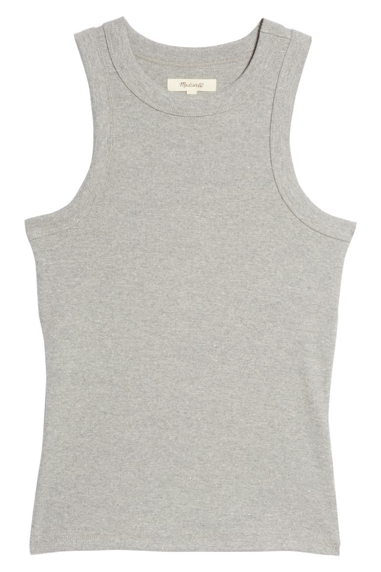 Heathered Brightside Tank Top, Alternate, color, HEATHER GRAPHITE