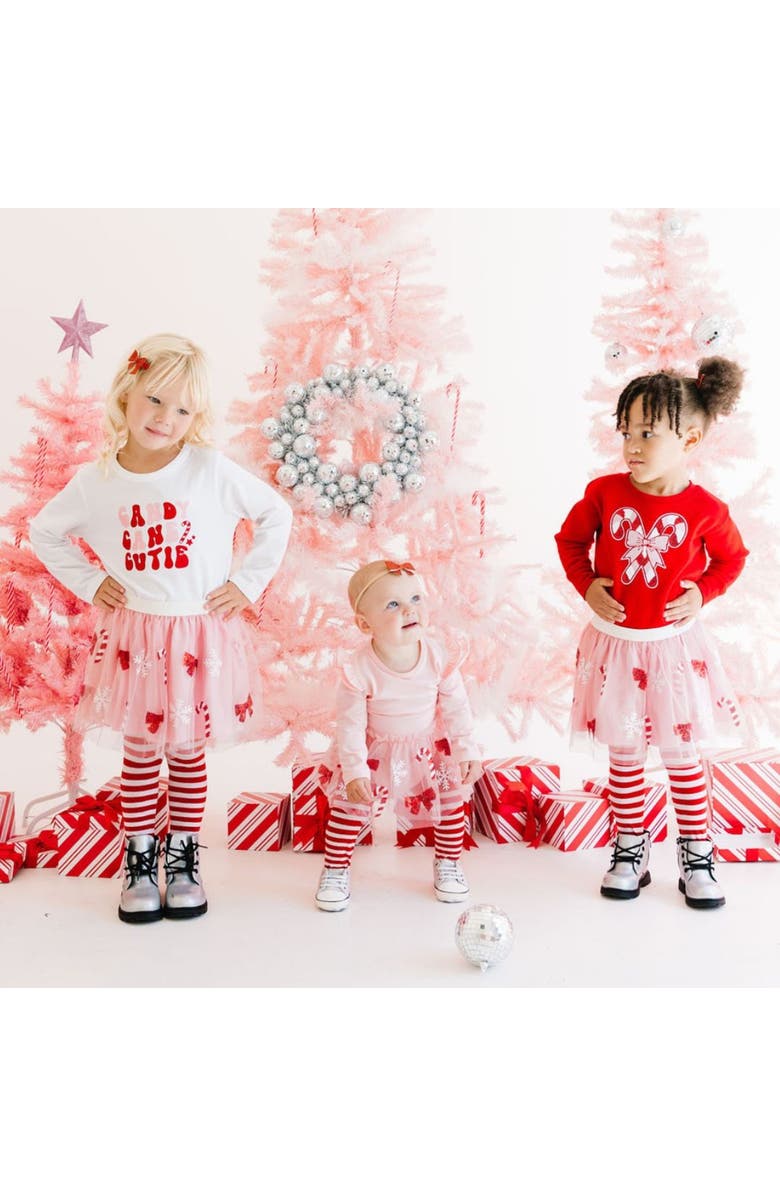 Sweet Wink Candy Cane Cutie Christmas Long Sleeve Shirt, Alternate, color, 