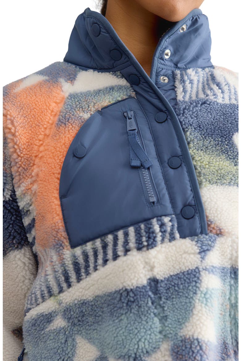 FP Movement Rocky Ridge Fleece Pullover, Alternate, color, SUNBURST DENIM BLUE